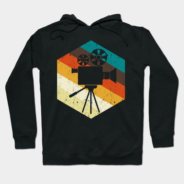 Vintage Retro Film Camera Gift Hoodie by Delightful Designs